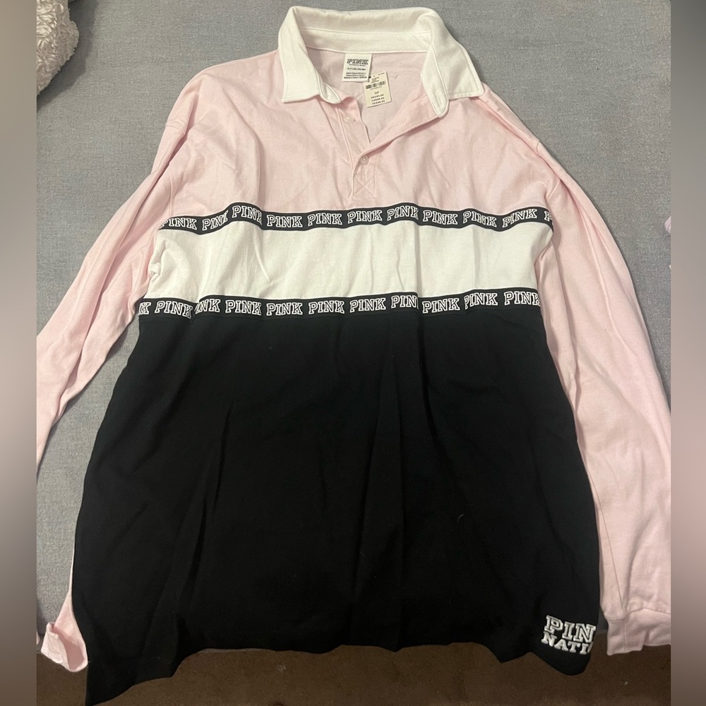 Brand new “PINK” long sleeve shirt